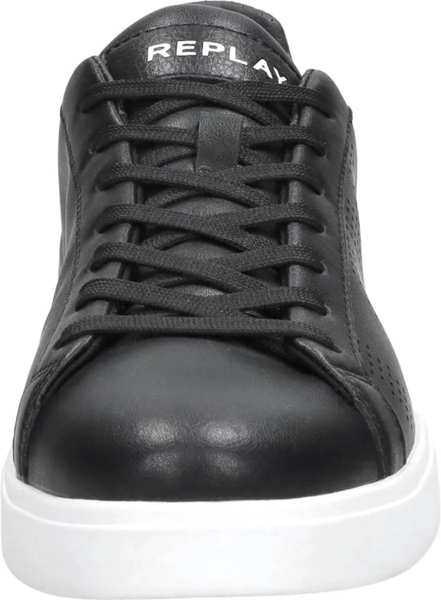 Replay Polys Studio Sneakers Laag - zwart - Maat 41 - afbeelding 3 van 6