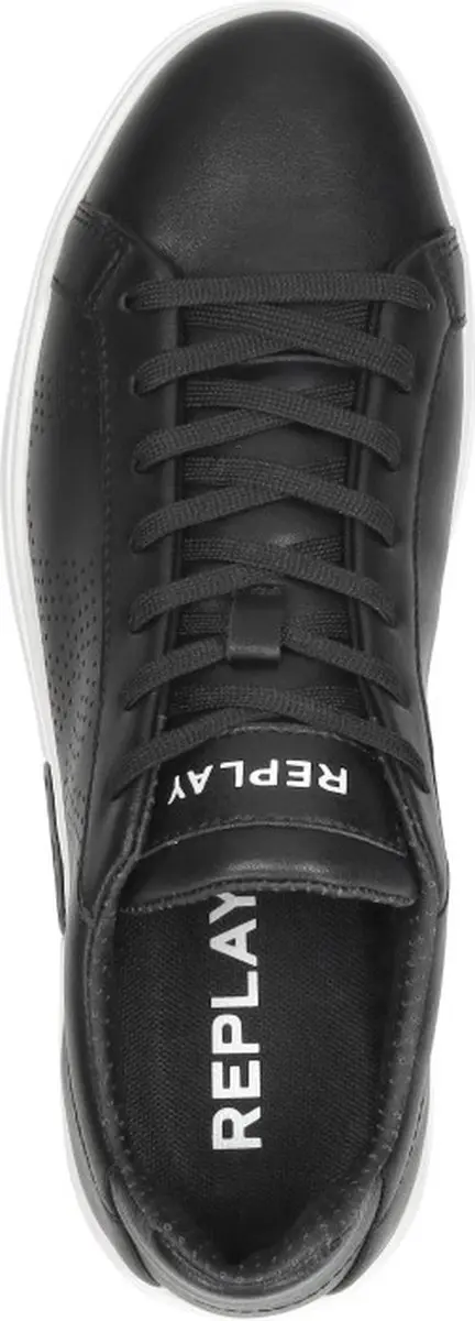 Replay Polys Studio Sneakers Laag - zwart - Maat 41 - afbeelding 5 van 6