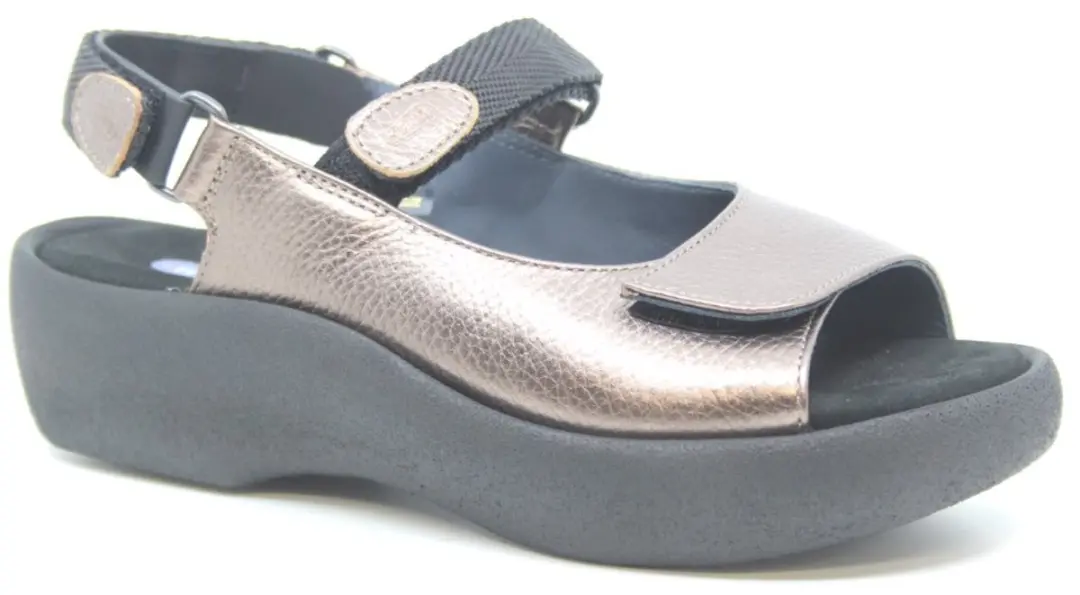 Wolky Sandalen Jewel brons leer
