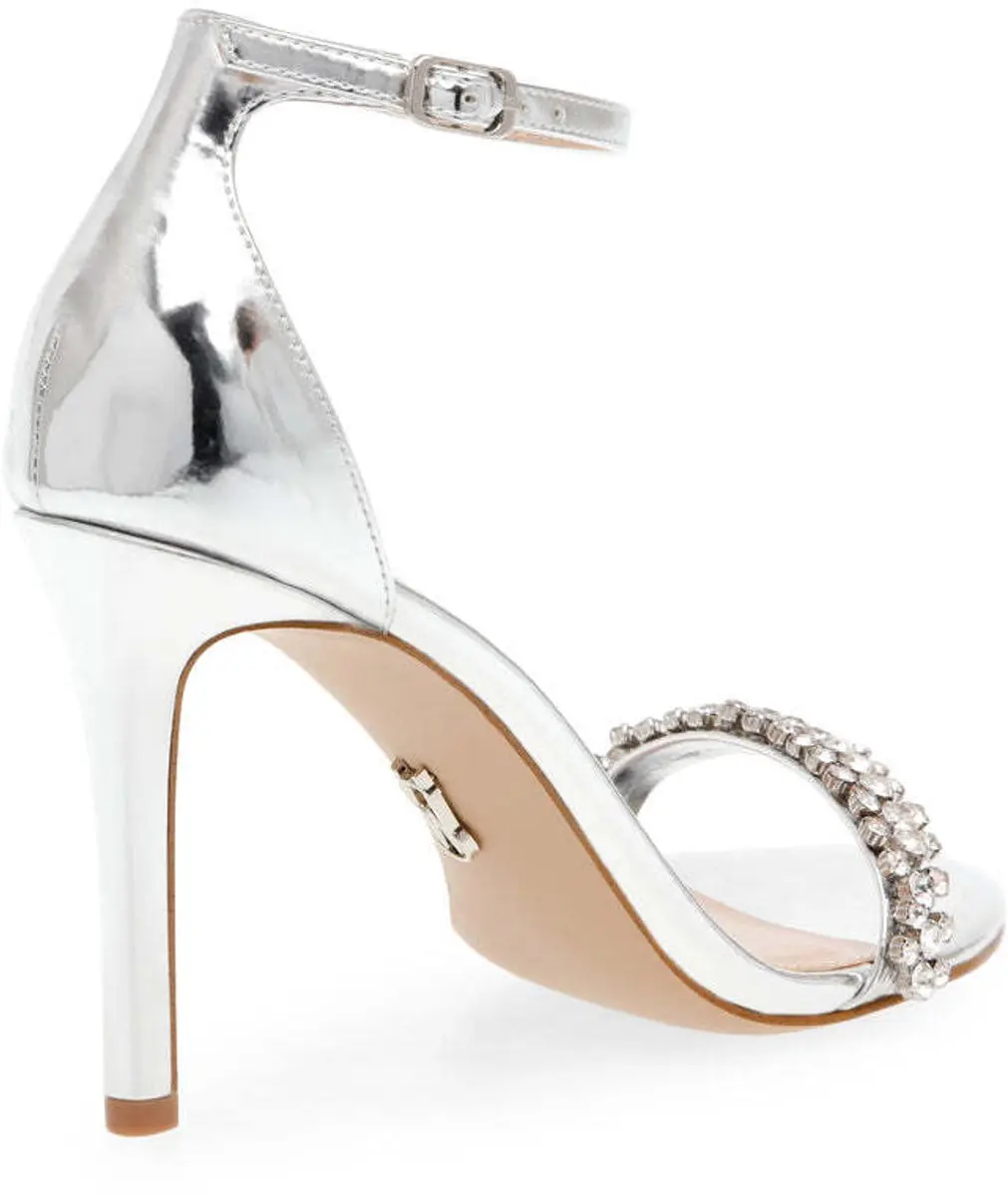 Steve Madden Brazen-R Dames Sandalen - 39 - Zilver - afbeelding 3 van 6