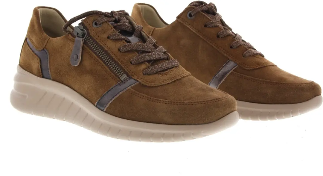 Hartjes Wave Shoe G+ Veterschoenen - Cognac - Maat 40 - afbeelding 6 van 6