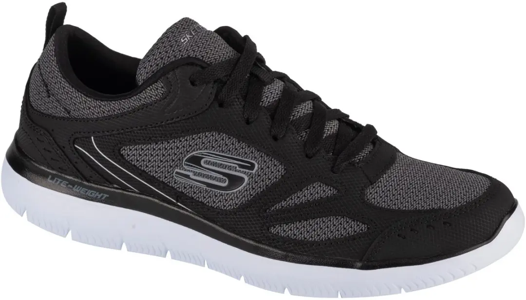 Skechers Summits-South Rim, Mannen, Zwart, Trainingschoenen, maat: 41,5