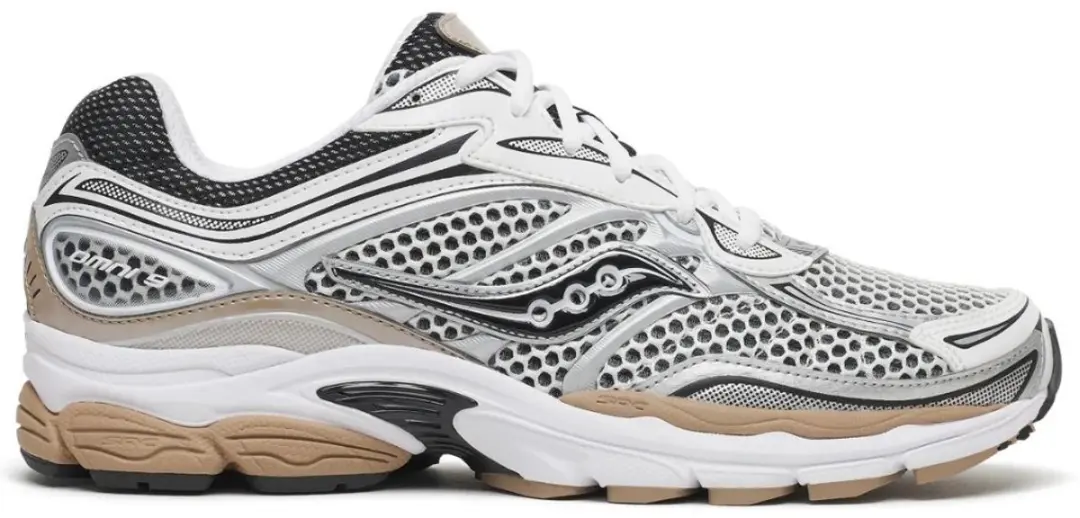 Saucony Progrid Omni 9 Dames Sneakers - Wit - Maat 39 - afbeelding 4 van 6