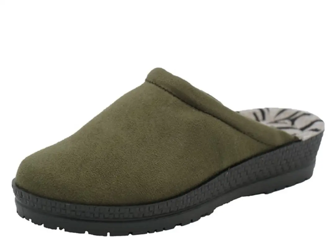 Rohde Dames Pantoffel 2291 - Maat 40 - Kaki