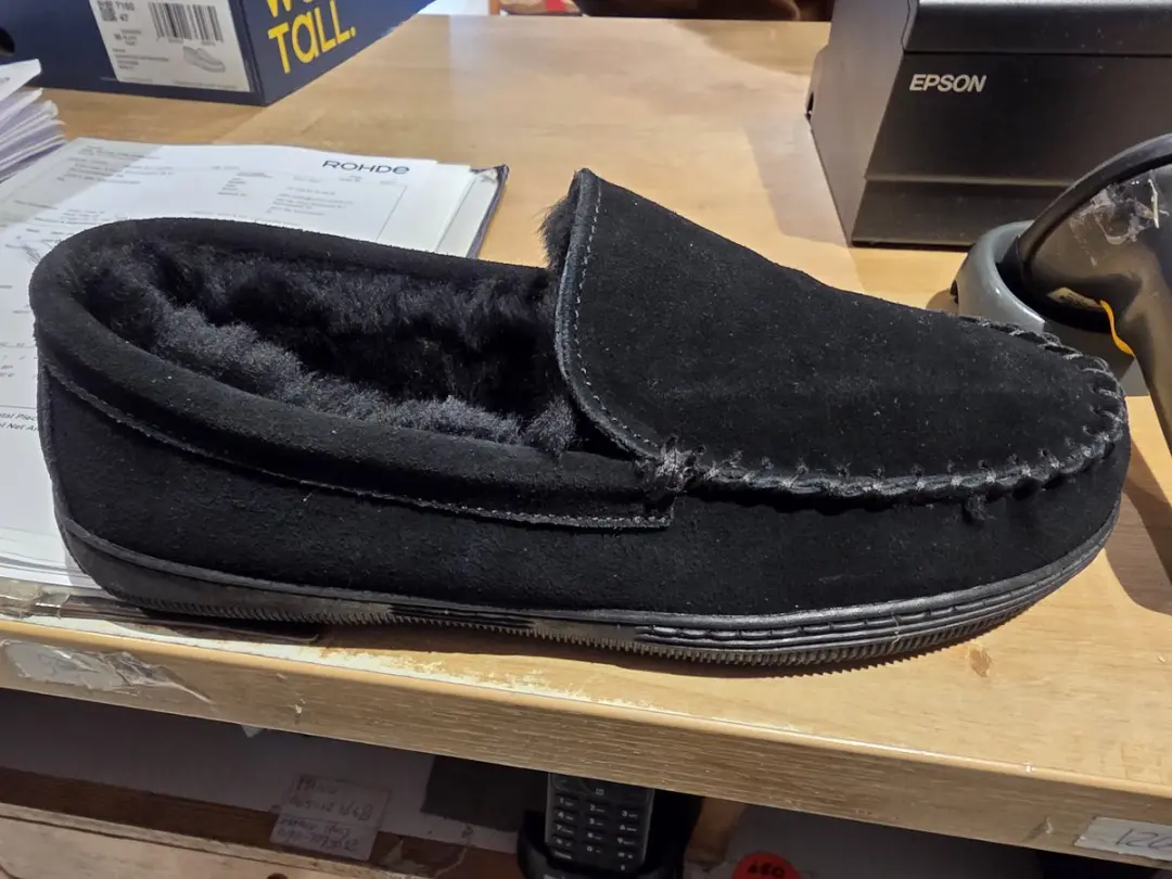 Rohde 7160 90 Heren Pantoffels - Zwart