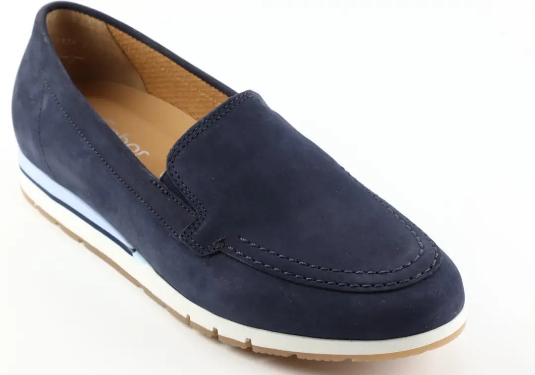 Gabor 22.414 Dames Ballerina's - Blauw - Maat 40 - afbeelding 4 van 6