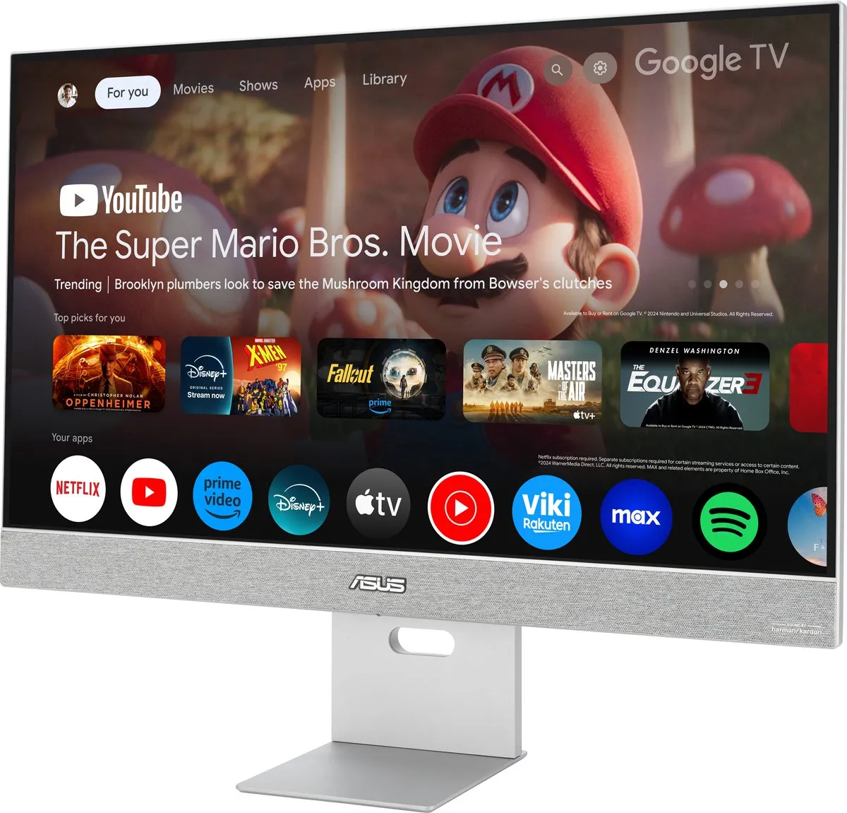 ASUS ZenScreen MS27UC Smart Monitor 4K - 27" - USB-C 90W
