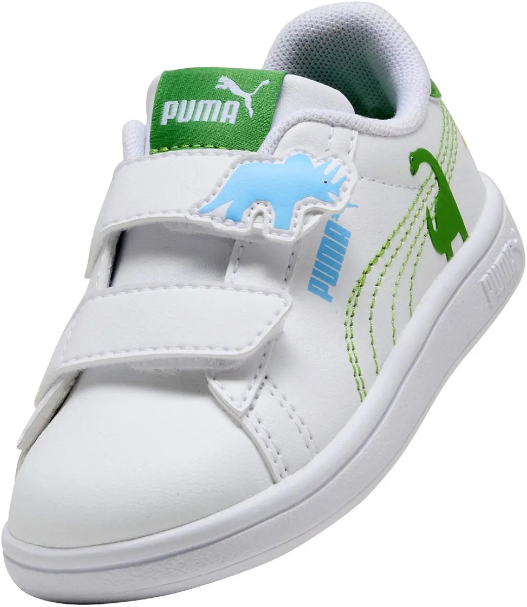 PUMA Smash 3.0 Dino V INF Sneakers - Wit - afbeelding 6 van 6