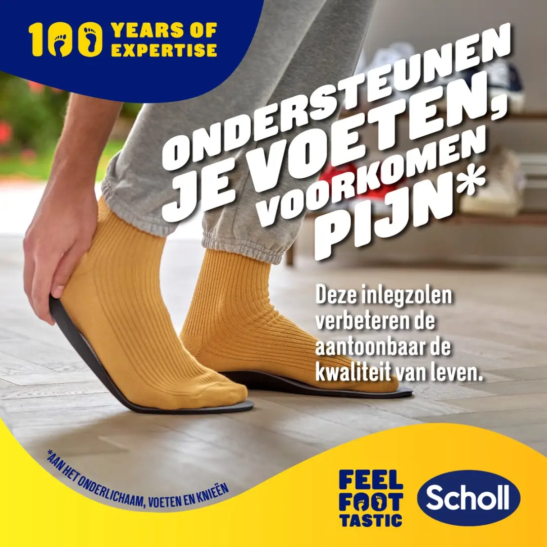 Scholl In-Balance Inlegzolen - Peesplaatontsteking 37-39 - Zwart/Paars