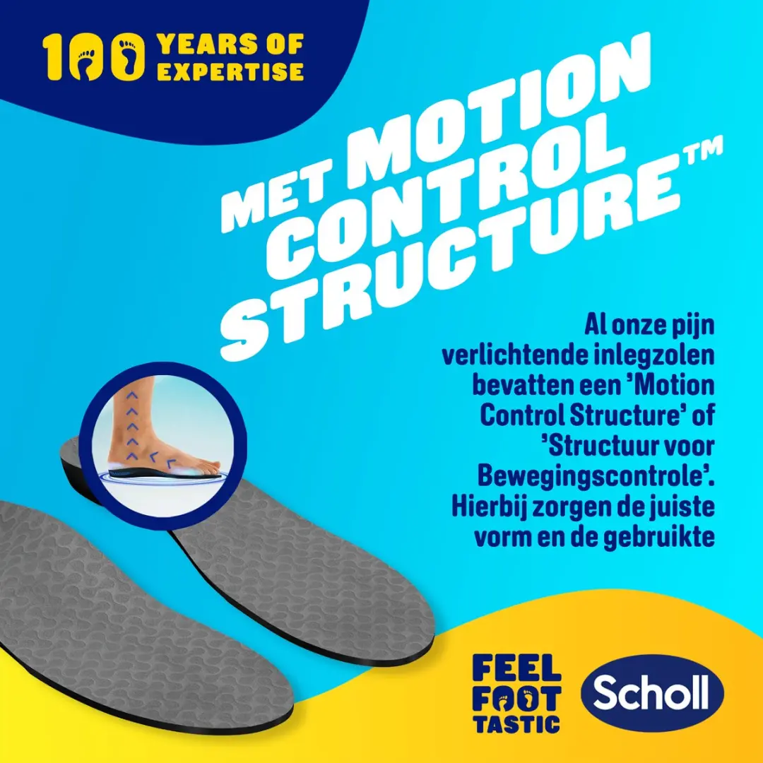 Scholl In-Balance Inlegzolen - Peesplaatontsteking 37-39 - Zwart/Paars