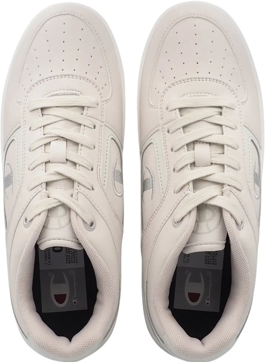 Champion Foul Play Plat BS Low Cut Sneakers - 36 Beige - afbeelding 4 van 6