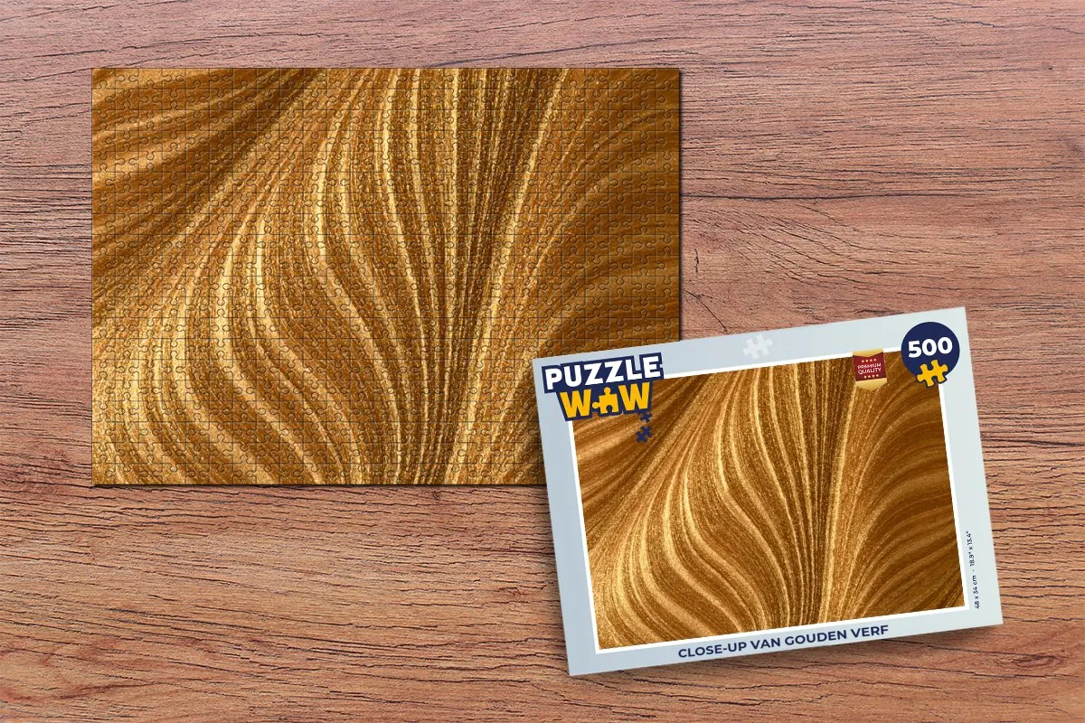 PuzzleWow Legpuzzel 500 Stuks - Multicolor - MPN 6017146165191