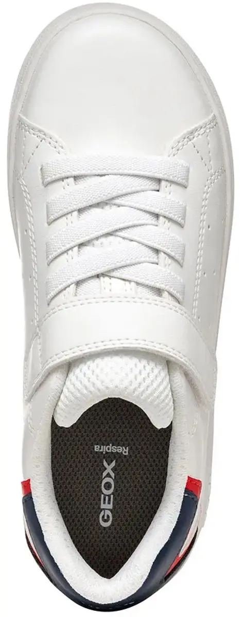 GEOX ECLYPER Tiener Sneakers - WIT/BLAUW - Maat 34 - afbeelding 5 van 6