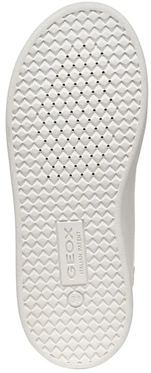 GEOX ECLYPER Tiener Sneakers - WIT/BLAUW - Maat 34 - afbeelding 4 van 6