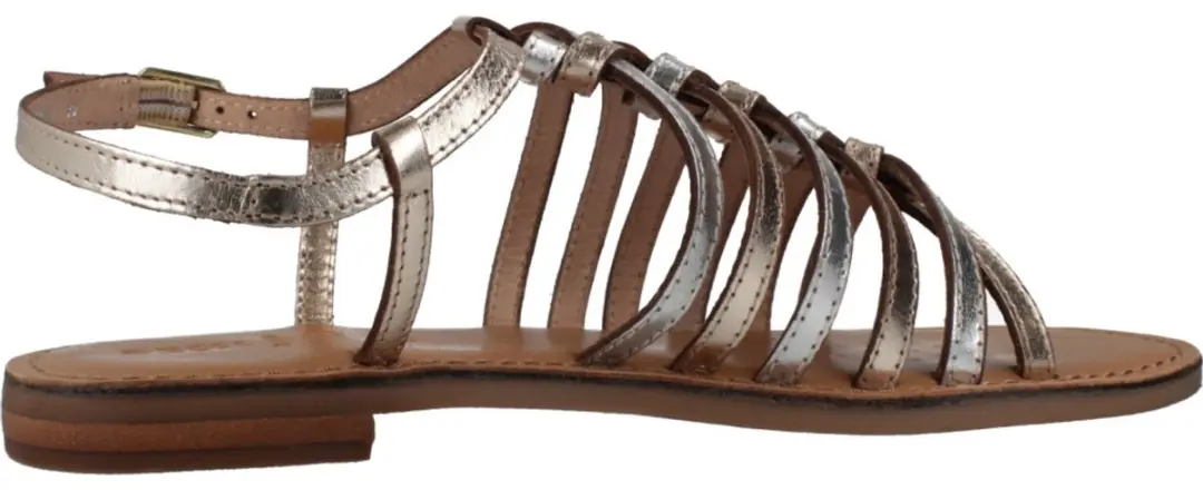 GEOX D MADDALUSIAC Brons metaal 38 EU