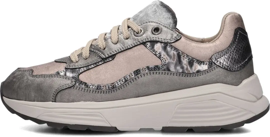 Xsensible Milau Sneakers - Dames - Zilverkleurig - 36 - afbeelding 6 van 6