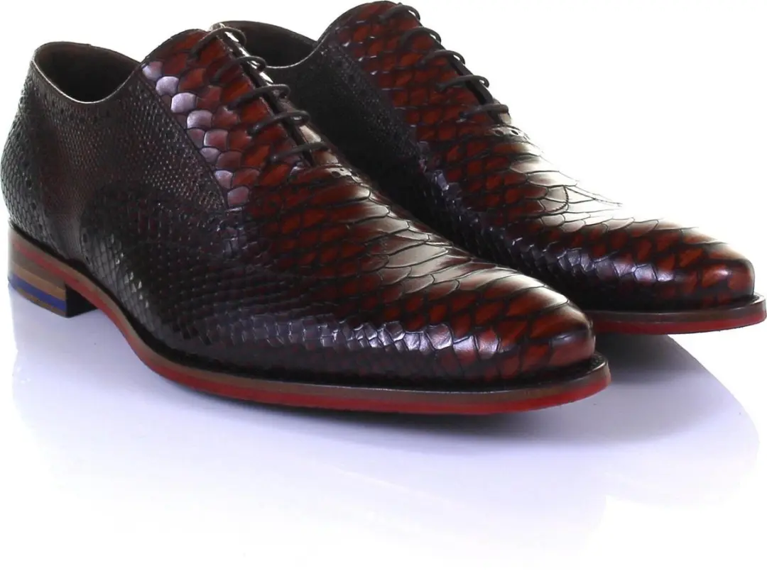 Floris van Bommel Nette Schoenen 19104 - Cognac - Maat 42 - afbeelding 2 van 6