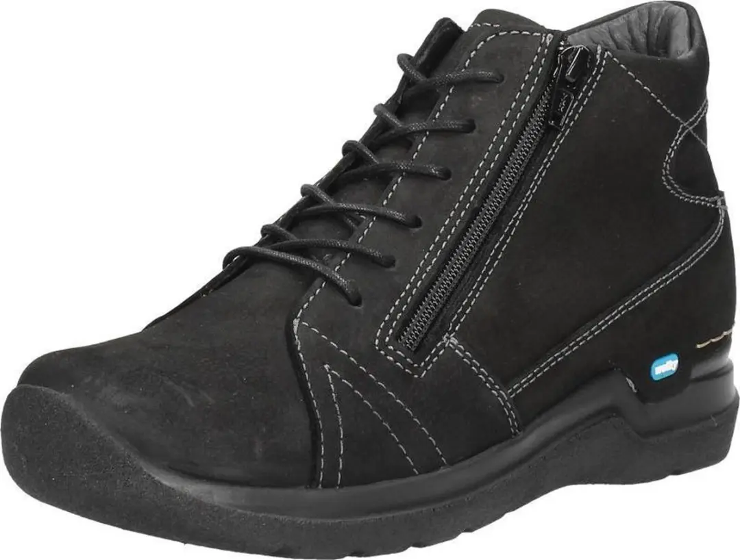 Wolky Why Veterschoenen - Zwart - Maat 44