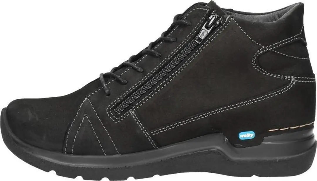 Wolky Why Veterschoenen - Zwart - Maat 44