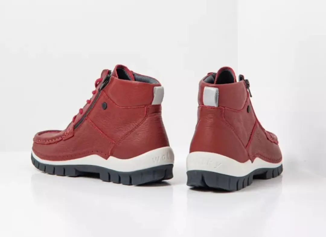 Wolky BOOST 0474030553 Damesschoenen - Rood - afbeelding 5 van 5