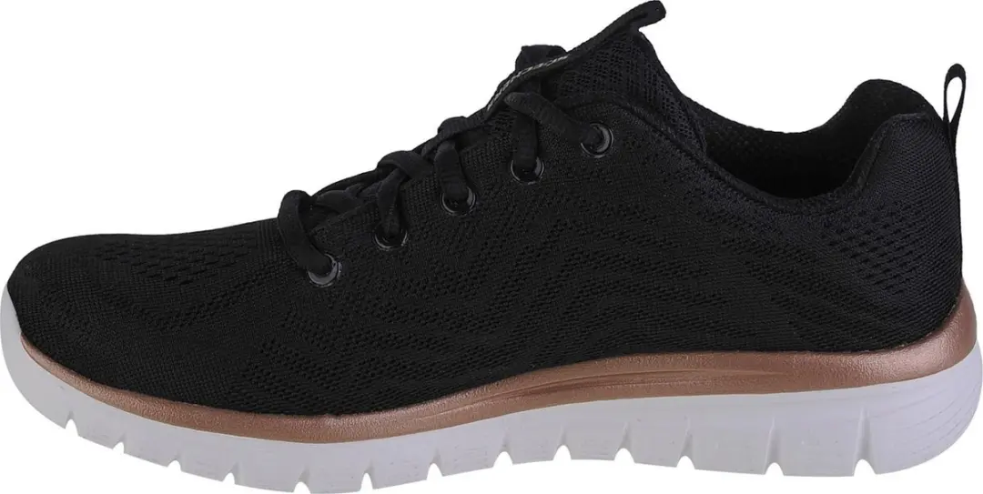Skechers Graceful 12615-BKGD Vrouwenschoenen - Zwart - afbeelding 5 van 6