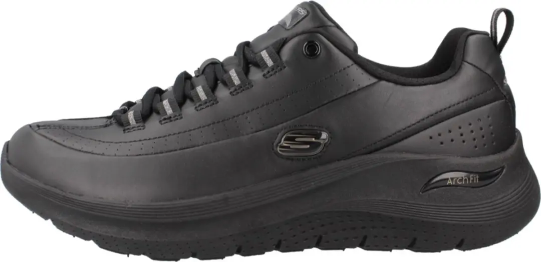 Skechers Arch Fit 2.0 Star Bound Dames Veterschoenen - 38 - Zwart - afbeelding 2 van 6