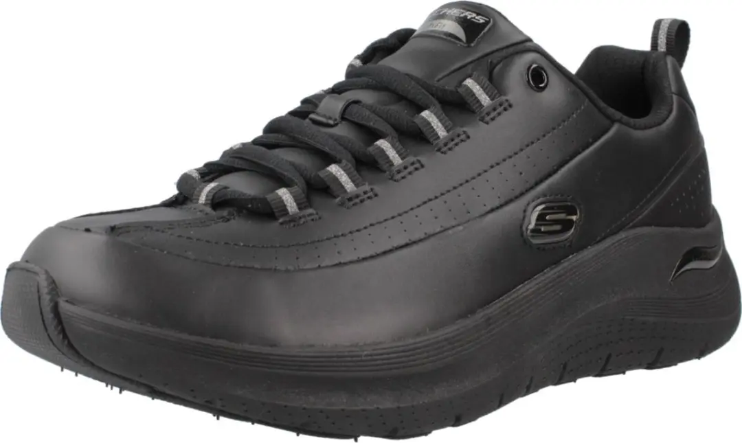 Skechers Arch Fit 2.0 Star Bound Dames Veterschoenen - 38 - Zwart - afbeelding 3 van 6