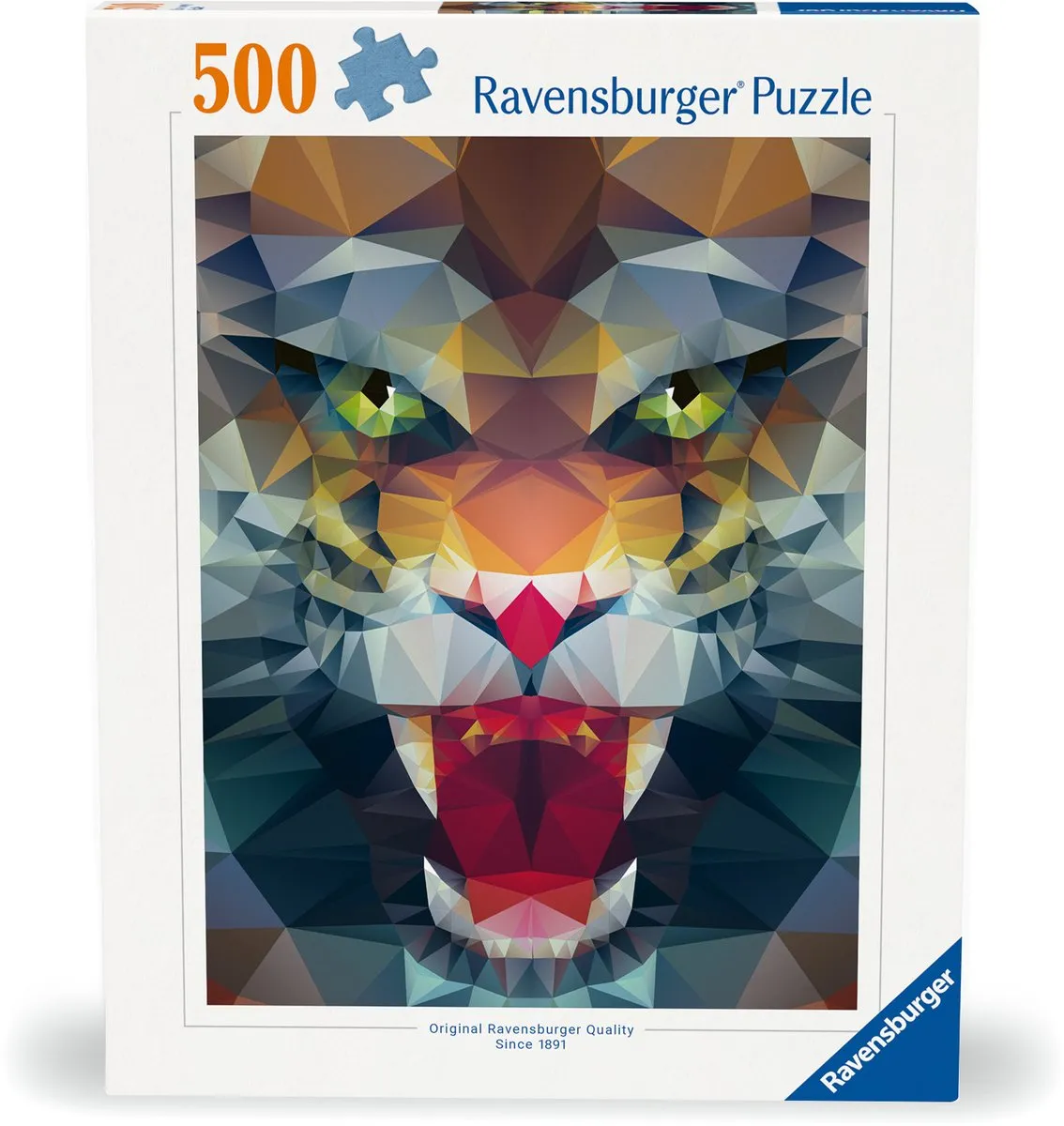 Ravensburger Polygone Lion Puzzel 500 Stuks - Multicolor - afbeelding 3 van 5