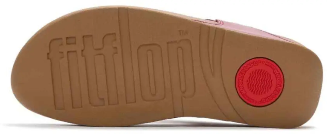 FitFlop Lulu Toepost Slippers - Burnt Berry - afbeelding 6 van 6