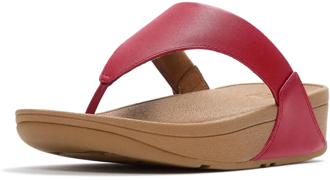 FitFlop Lulu Toepost Slippers - Burnt Berry - afbeelding 4 van 6