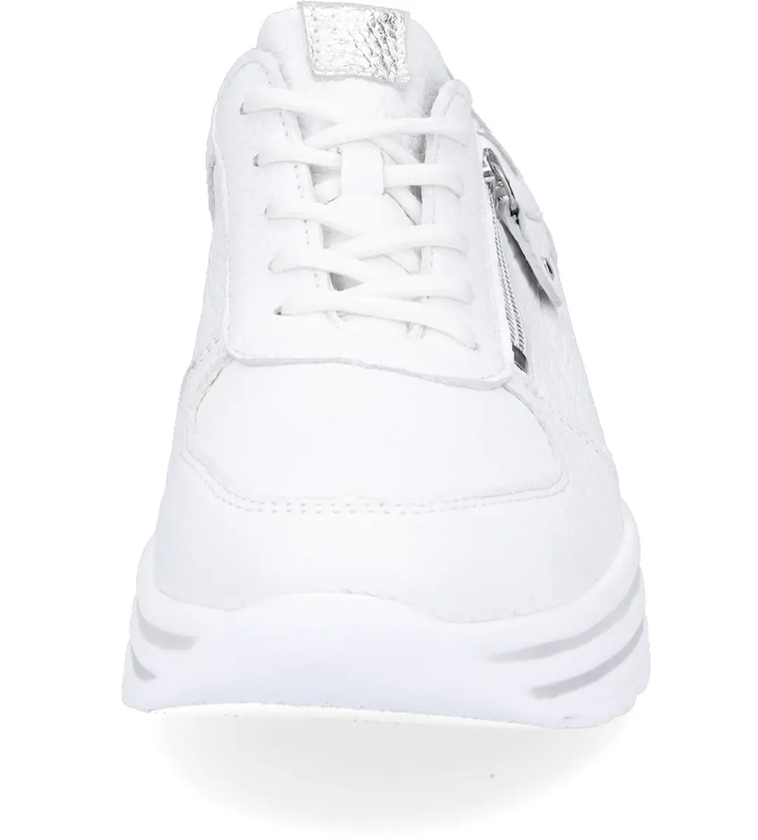 Wäldlaufer Lana Dames Lage Sneakers - Wijdte H - Wit/Beige - afbeelding 3 van 6