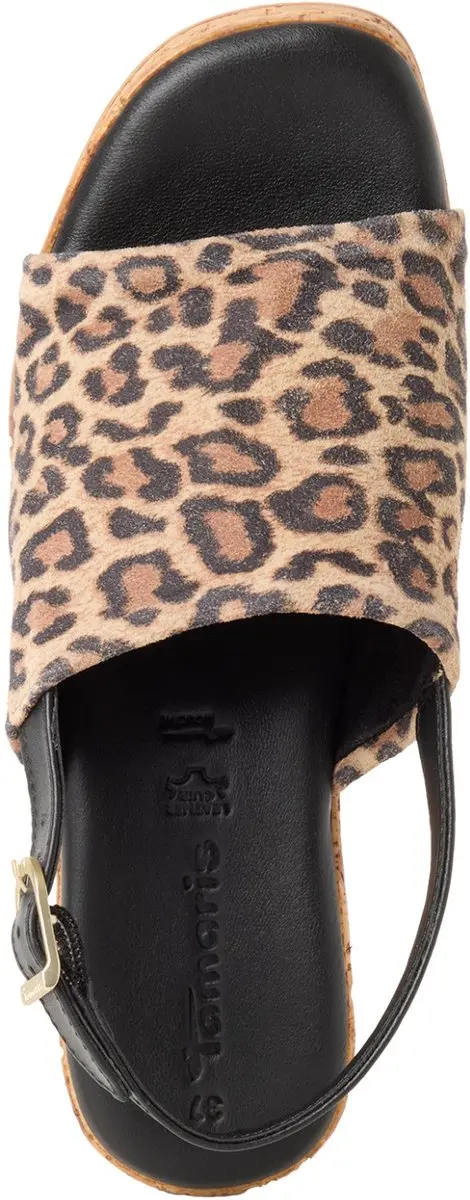 Tamaris Core Dames Sandalen - Bruin - 38 - afbeelding 3 van 6