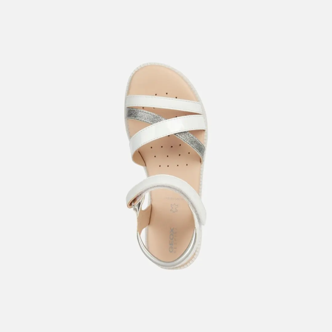 Geox Karly Sandalen - Maat 31 - Wit - afbeelding 6 van 6