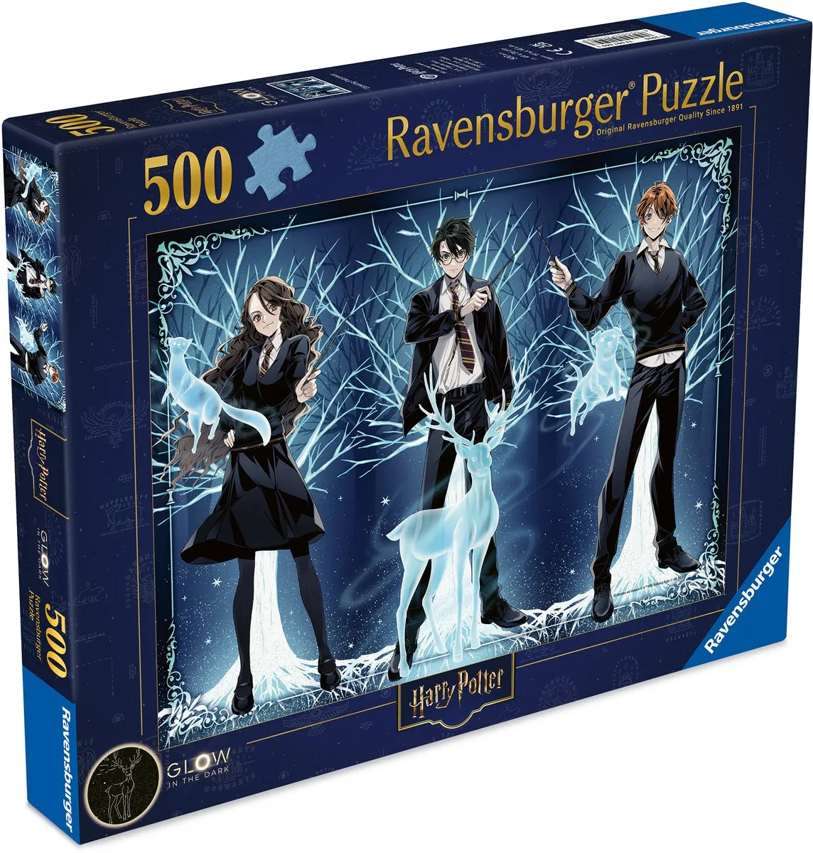 Ravensburger Harry Potter Glow-in-the-Dark Puzzel 500 Stuks