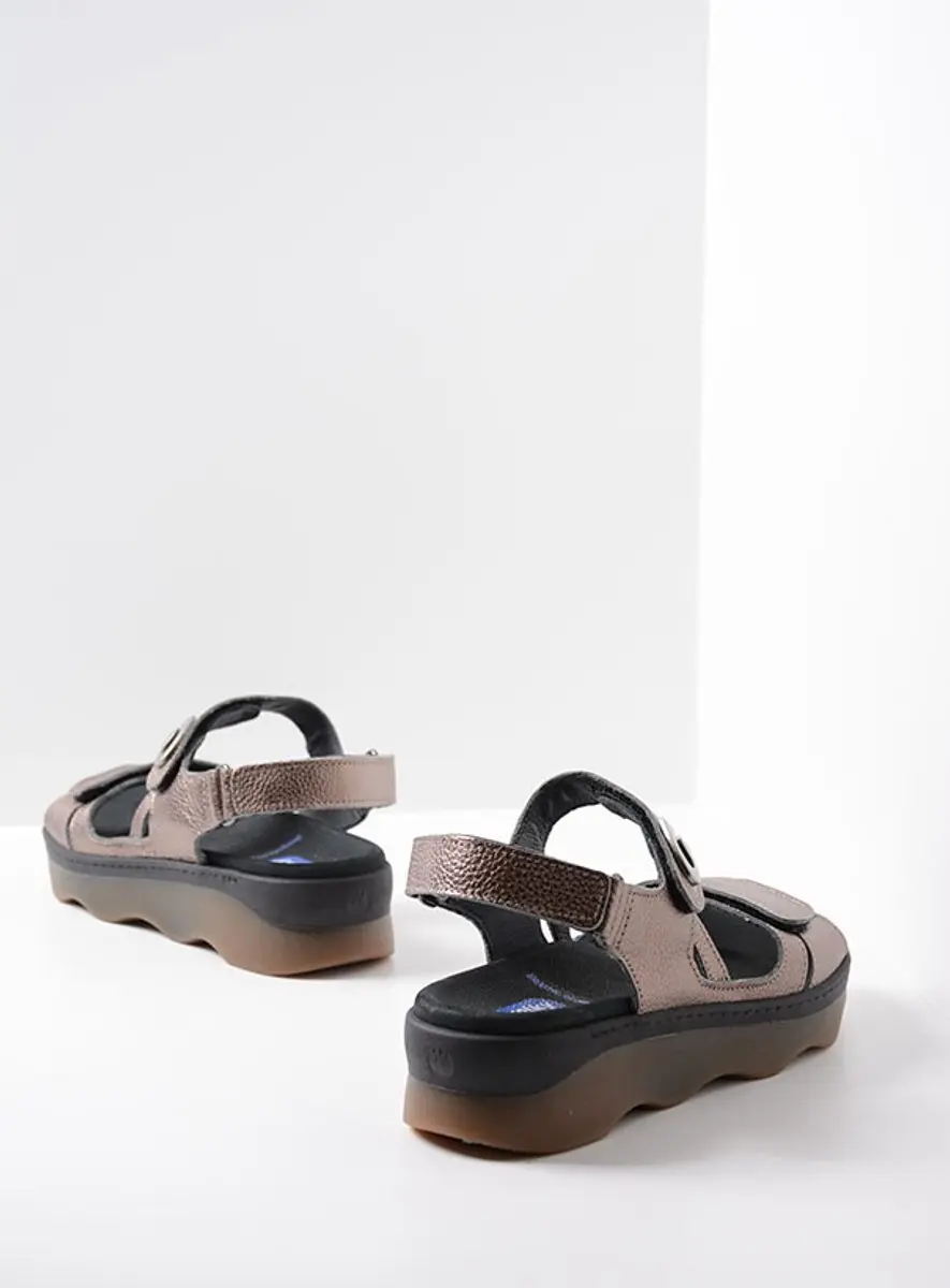Wolky Dames Sandalen Medusa - 37 - Brons - afbeelding 5 van 6