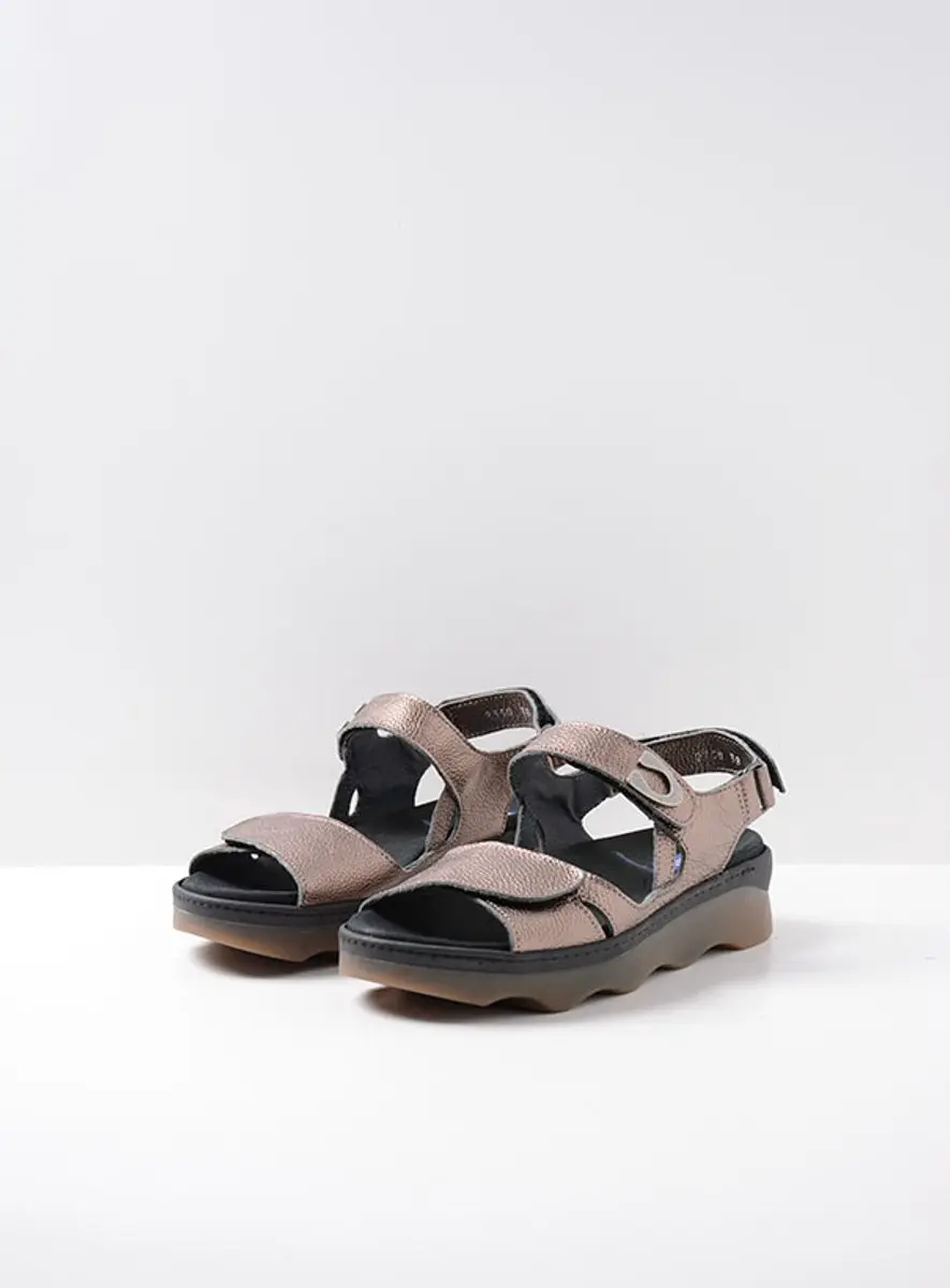 Wolky Dames Sandalen Medusa - 37 - Brons - afbeelding 6 van 6