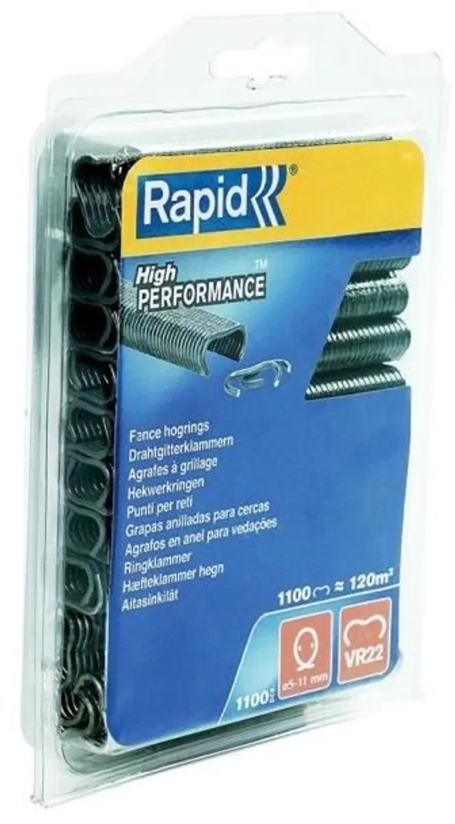 Rapid VR22 Schermnieten - 1100 Stuks - Antraciet - afbeelding 2 van 5
