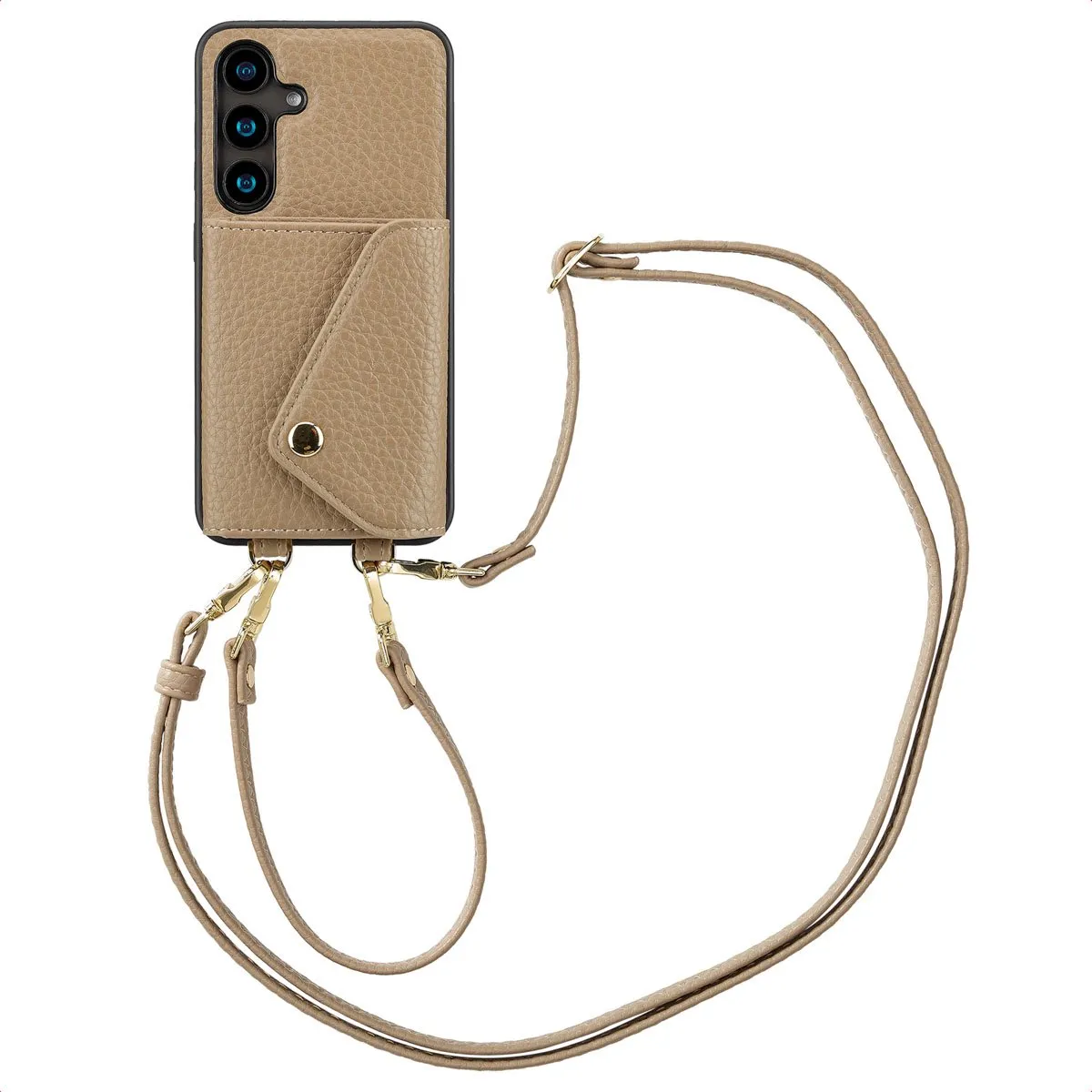 Selencia Koordhoes Samsung Galaxy S24 - Taupe