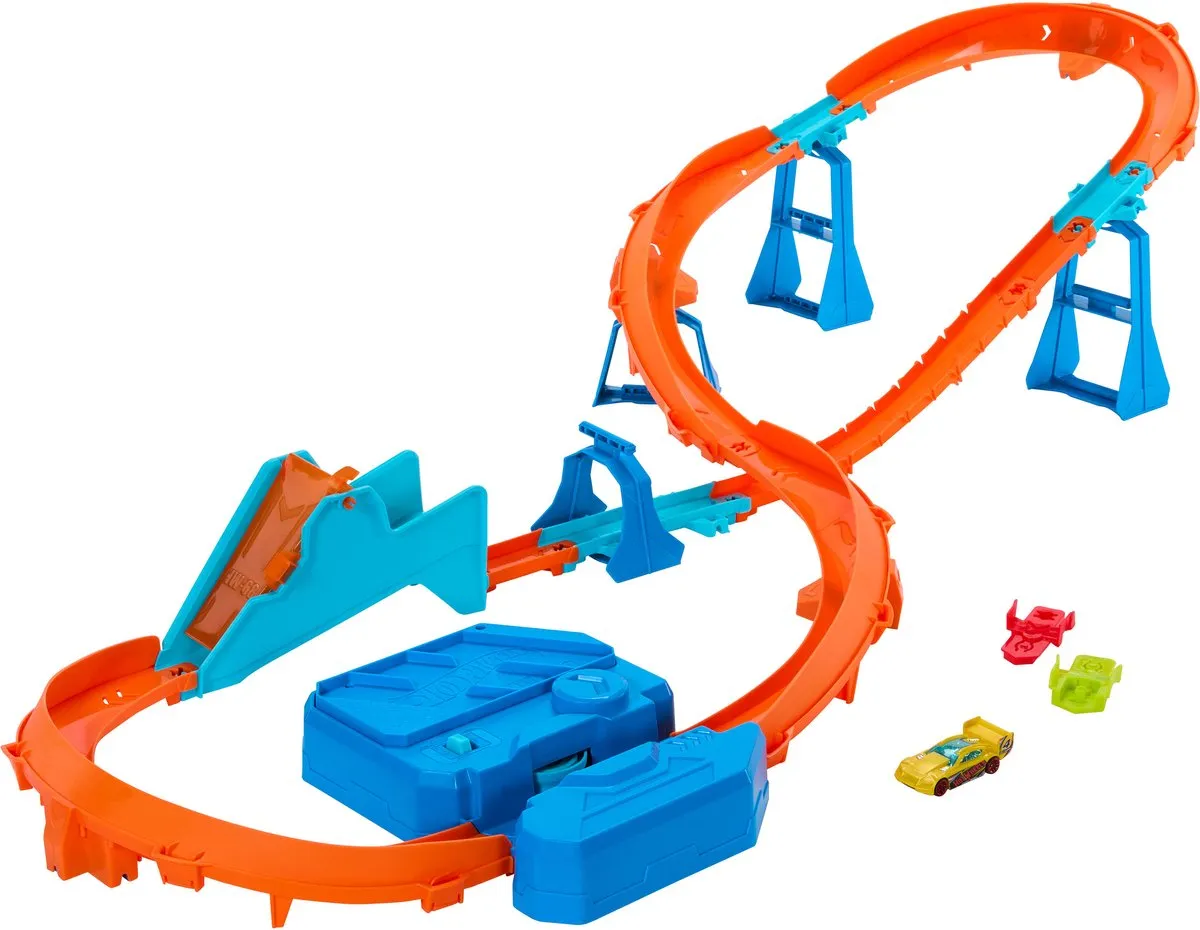 Hot Wheels JDB49 Voertuig & Circuitset - Meerkleurig