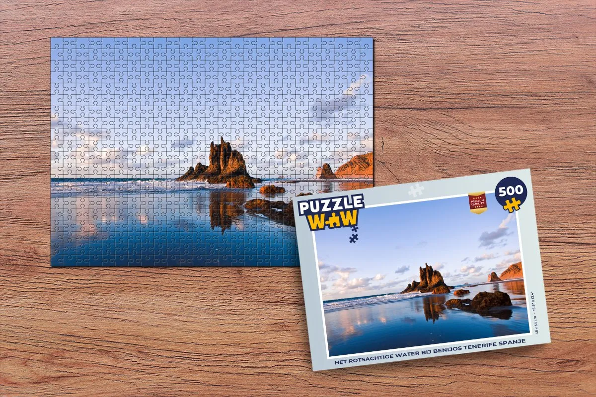 PuzzleWow Benijos Tenerife Legpuzzel 500 Stuks - Multicolor
