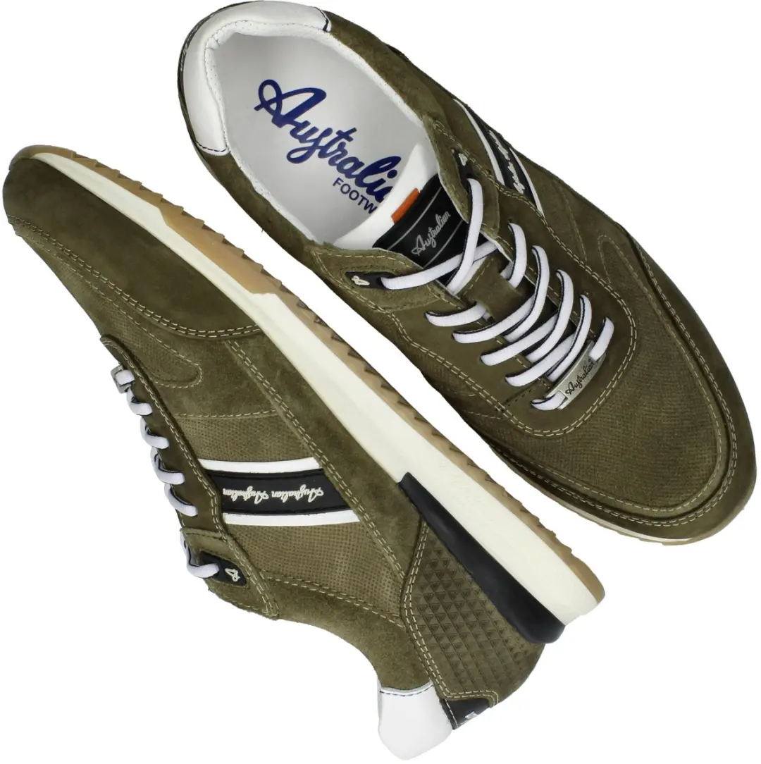 Australian Filmon Heren Sneakers - Groen 44 - afbeelding 3 van 6