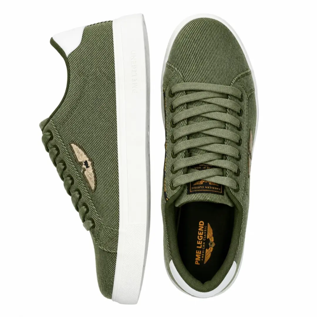 PME Legend Beechburd Sneaker - Olijfgroen