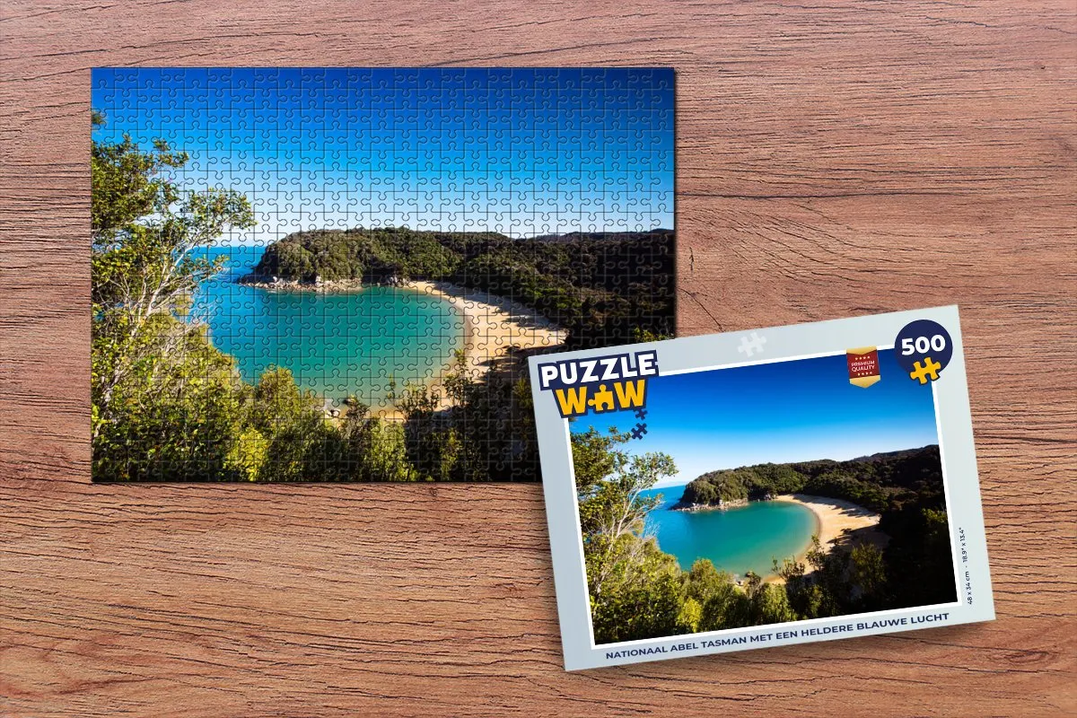 PuzzleWow Abel Tasman Legpuzzel 500 Stuks