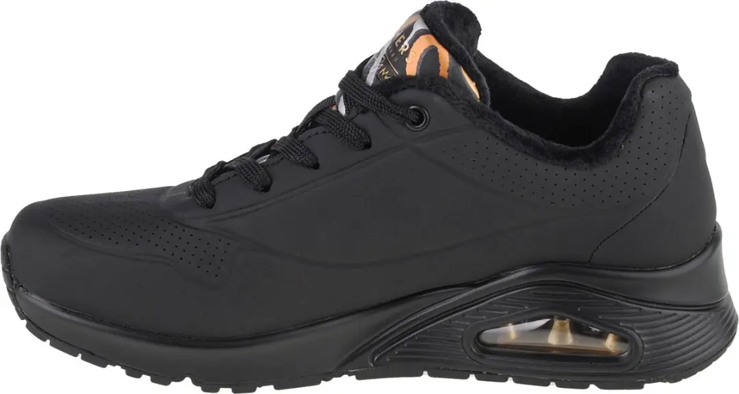 Skechers 155523 Sneaker - Zwart/Goud - afbeelding 4 van 6