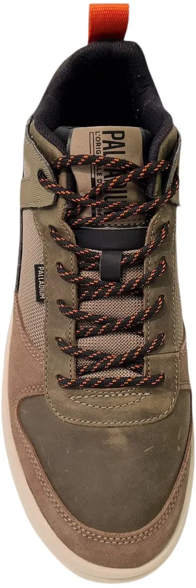 Palladium PallaFelx Lo Mix Dusky Green Heren Sneakers - 47 - afbeelding 3 van 4