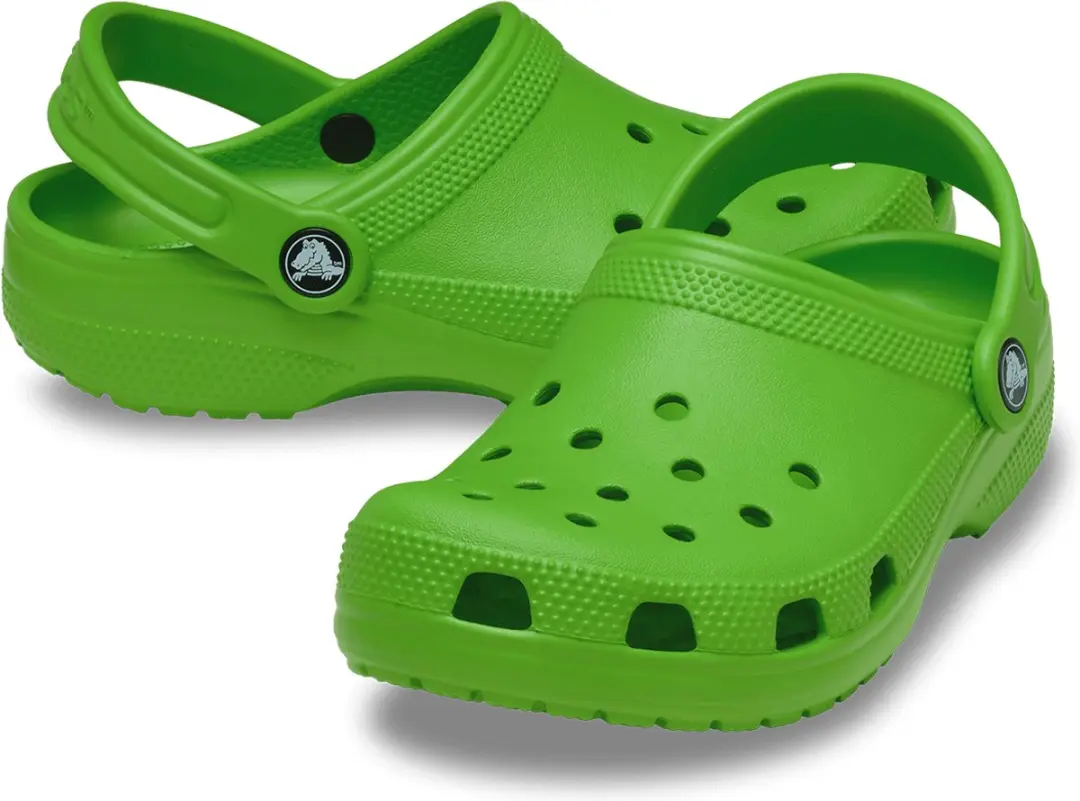 Crocs Classic Clog Kids CR206991-30T - Maat 34.5 - Groen - afbeelding 4 van 6
