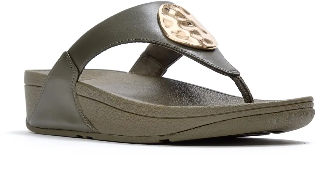 FitFlop Lulu Adornment Teenslippers GROEN