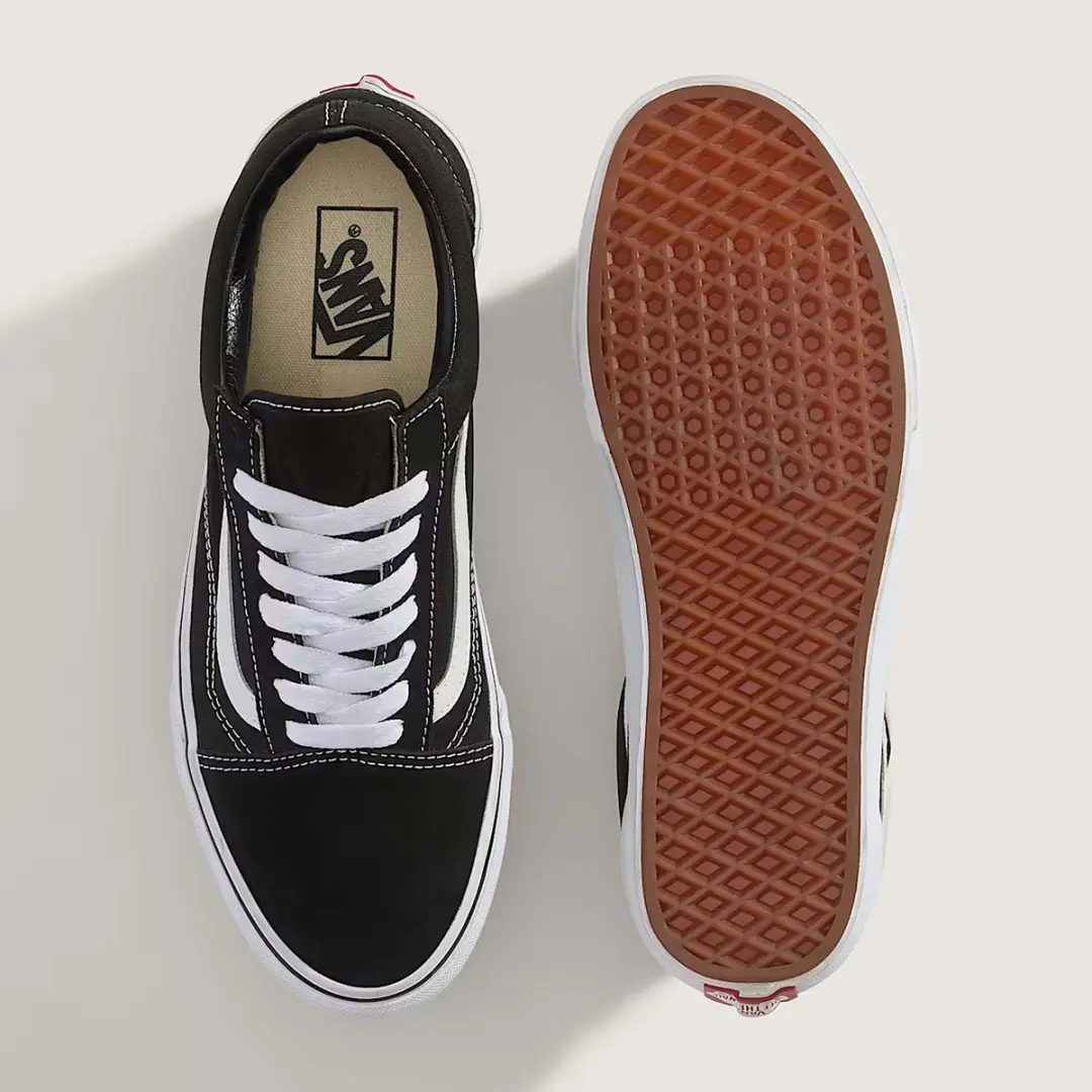Vans Dames Old Skool Sneakers - Zwart - afbeelding 2 van 6