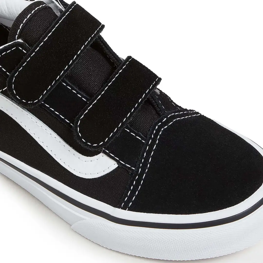 Vans Old Skool V Sneakers - 27 - Black/True White - afbeelding 6 van 6