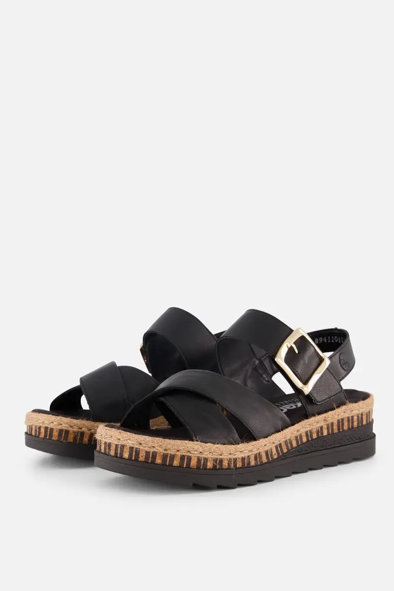 Rieker Sandalen E1/2 zwart